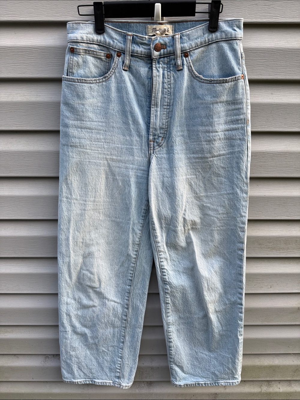 Madewell | The Perfect Vintage Wide-leg Crop Jean size 27